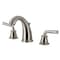 Kingston Brass Widespread Bathroom Faucet with PopUp Drain, Brushed Nickel KB988RXL - alternate 1
